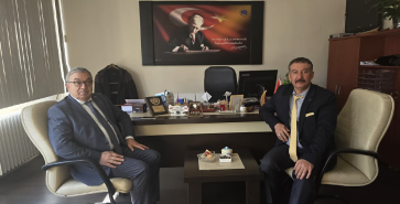 Başkan Özaşkın’dan Müdür Aydoğan’a Ziyaret