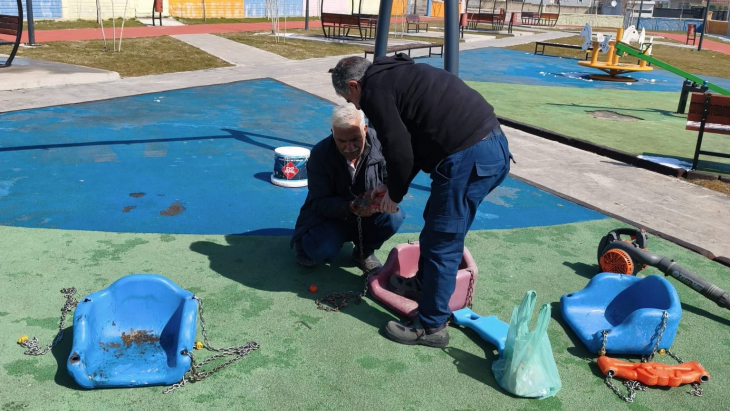 Park ve Bahçeler Müdürlüğü’nden Kent Genelinde Yoğun Çalışma