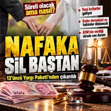 Meclis gündemindeki nafakada rota değişti: 13’üncü Yargı Paketi’nden çıkarıldı... Yeni formüller için geniş mutabakat aranıyor