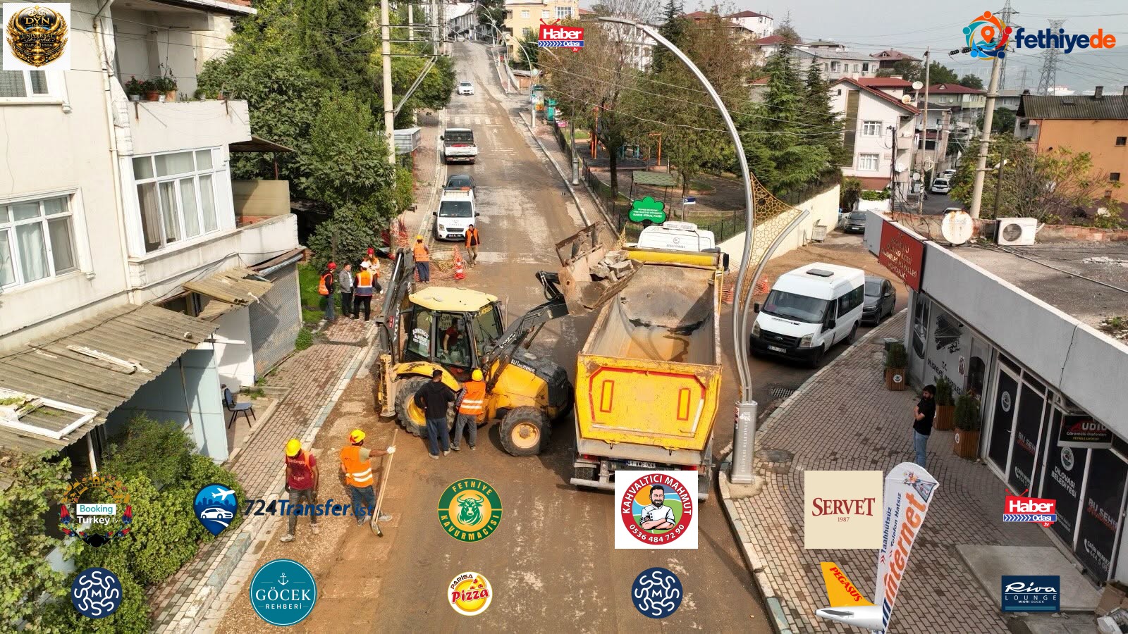 Diliskelesi´nde Elektrik Hatları Yer Altına Alınıyor
