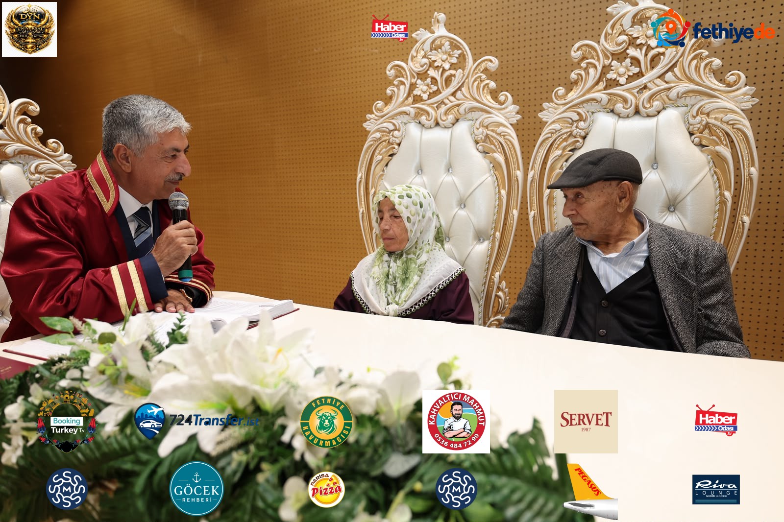 Başkan Ömeroğlu, Asırlık Çınarların Nikâhını Kıydı