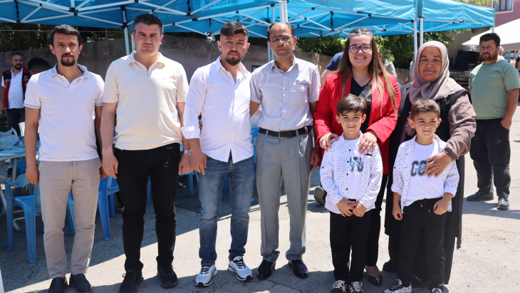 Kabir ziyareti ve dua programına Belediye Başkanımız katıldı