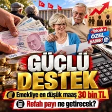 Emekliye ocakta en düşük 30 bin TL maaş!