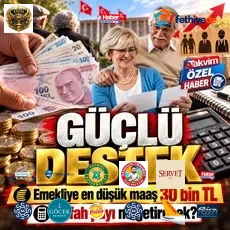 Emekliye ocakta en düşük 30 bin TL maaş!