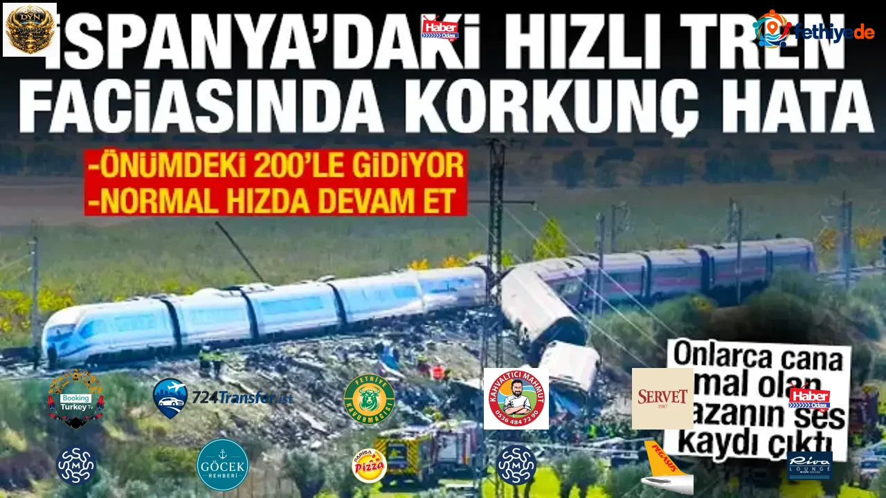 İspanya'daki hızlı tren faciasında korkunç hata: Önümdeki 200'le gidiyor