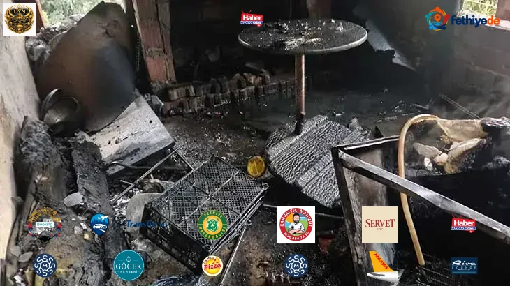Şömineye benzin döktü, facianın eşiğinden döndü