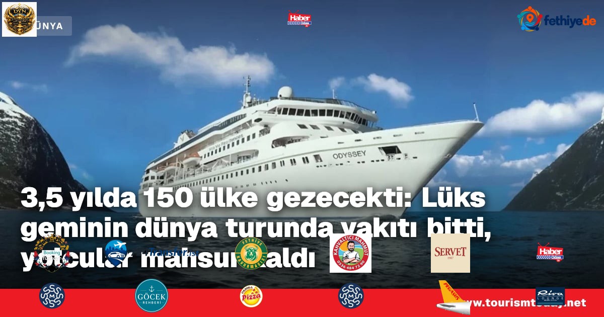 3,5 yılda 150 ülke gezecekti: Lüks geminin dünya turunda yakıtı bitti, yolcular mahsur kaldı