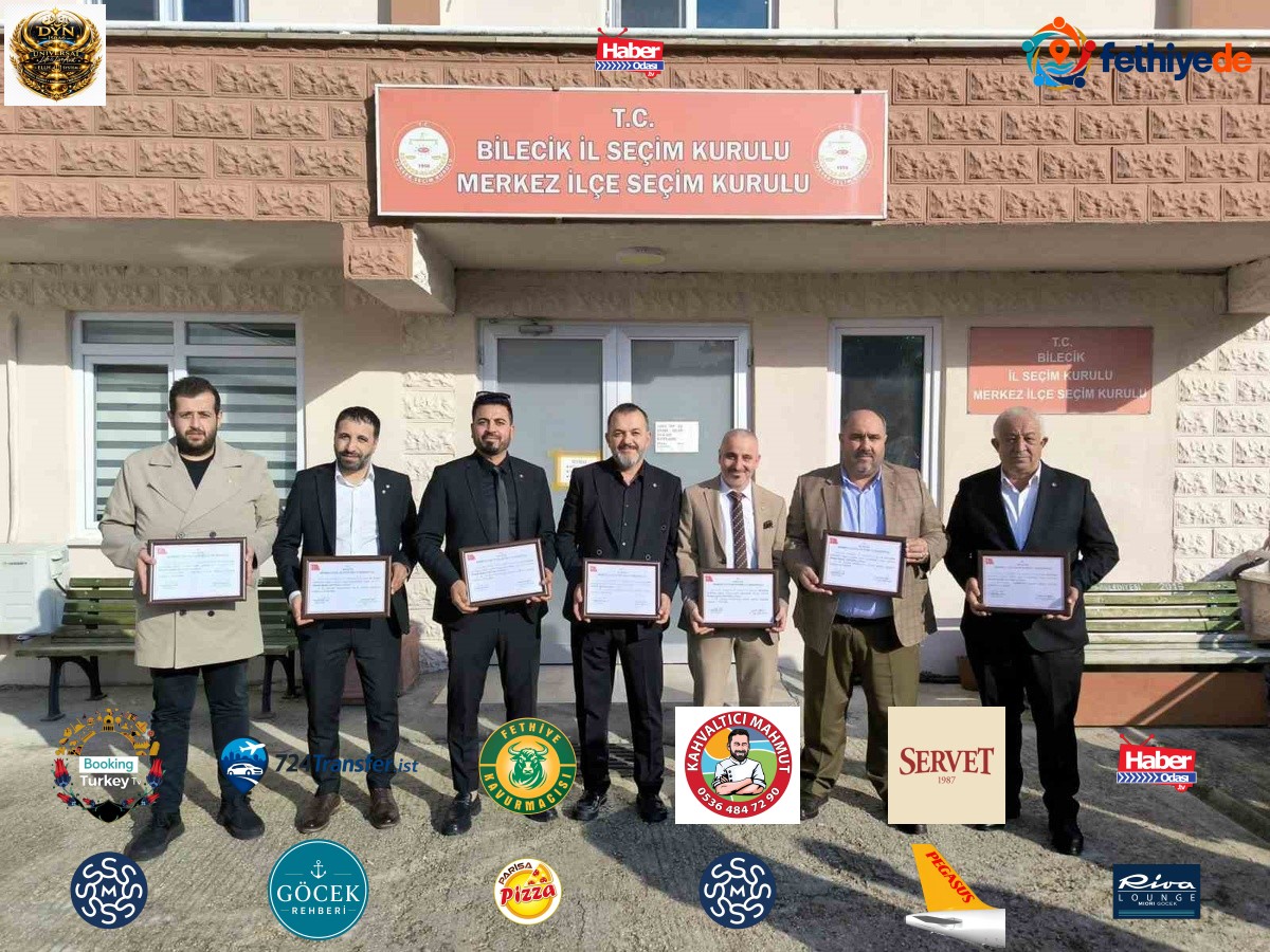 Bilecik TSO başkanlığını kazanan Ercan Düzgün ve yönetim kurulu mazbatalarını aldı