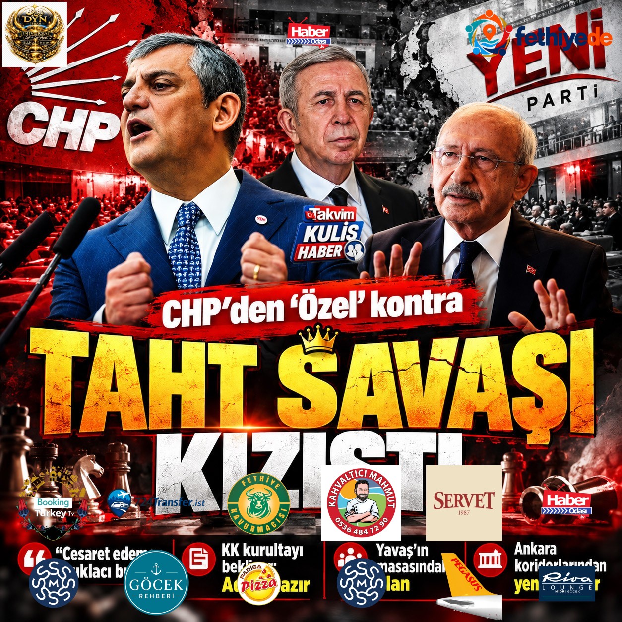 Adayımız hazır diyen CHPden Özgür Özele YENİ kontra: Cesaret edemez... Mansur Yavaşın planı