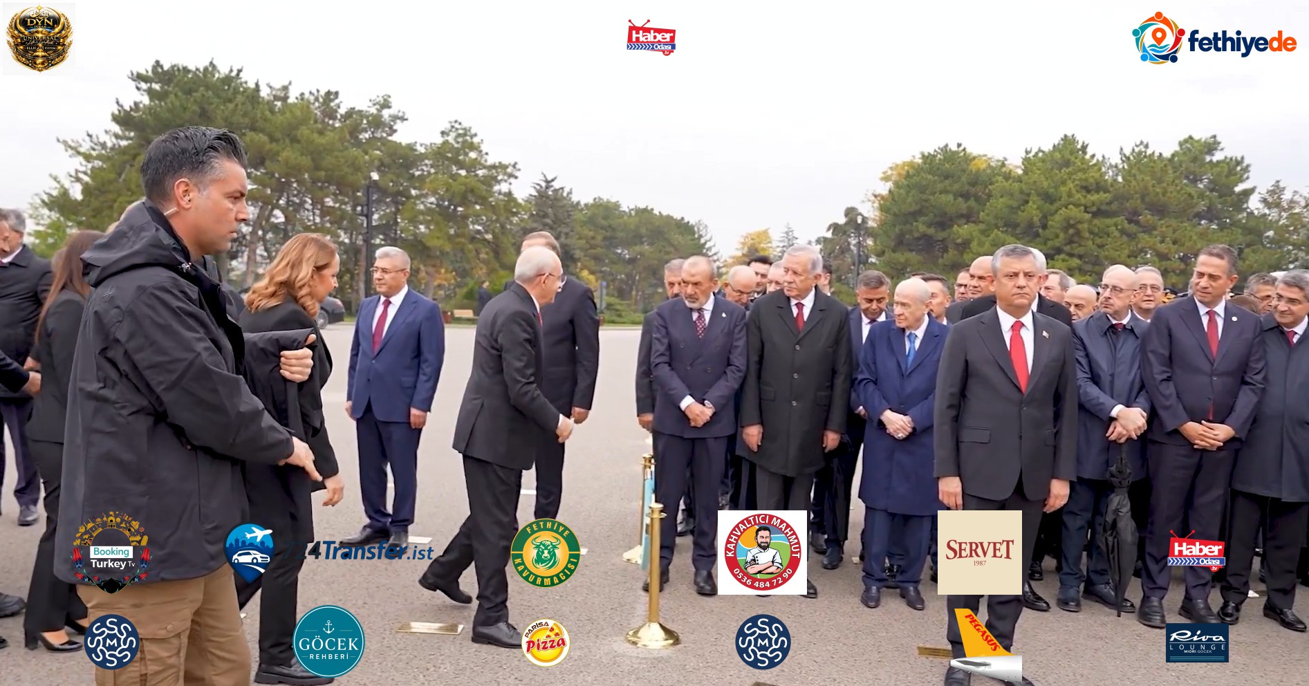 Anıtkabir’de Kılıçdaroğlu ile Özel arasında soğuk rüzgar! Bahçeli ile sohbet, Özel ile mesafe
