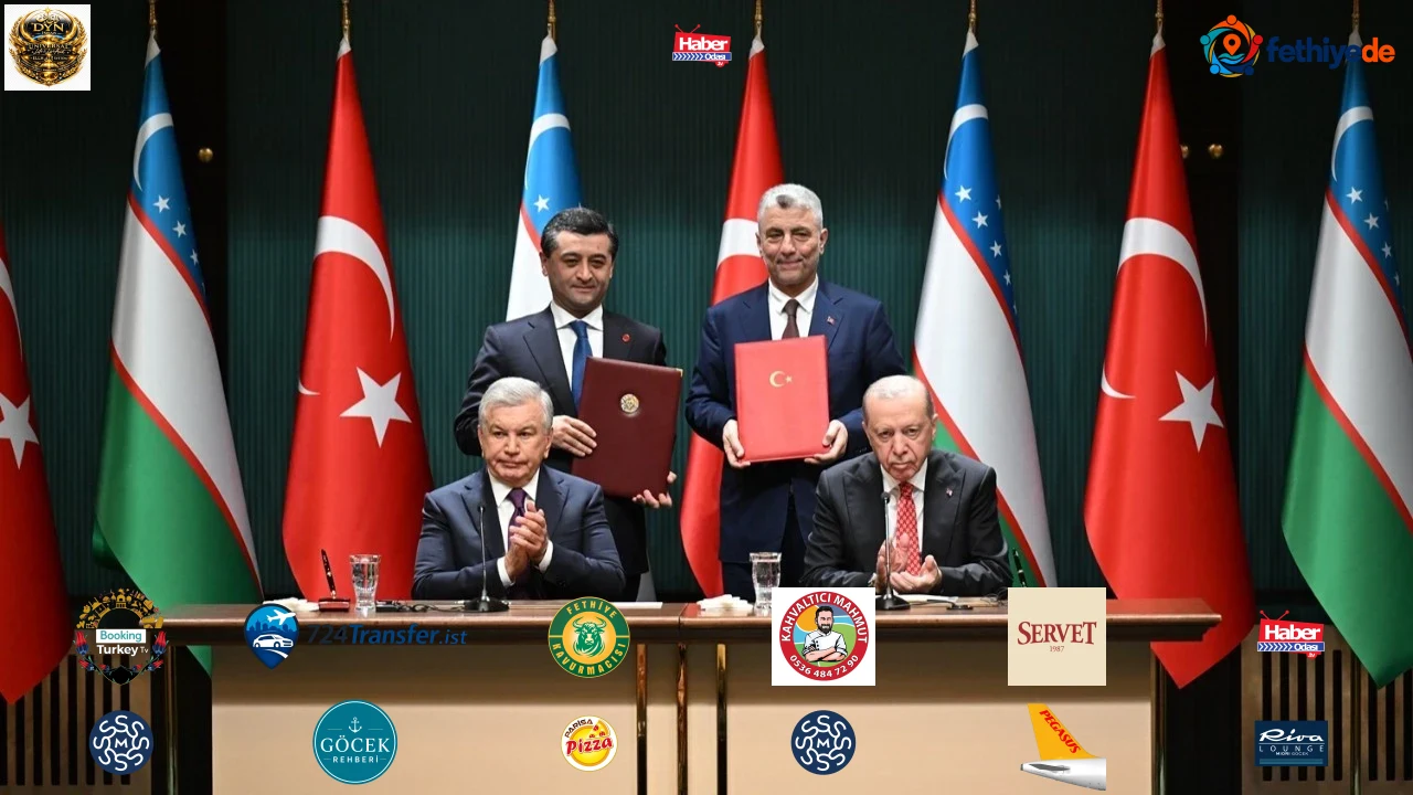 Türkiye ile Özbekistan arasında 5 anlaşma imzalandı