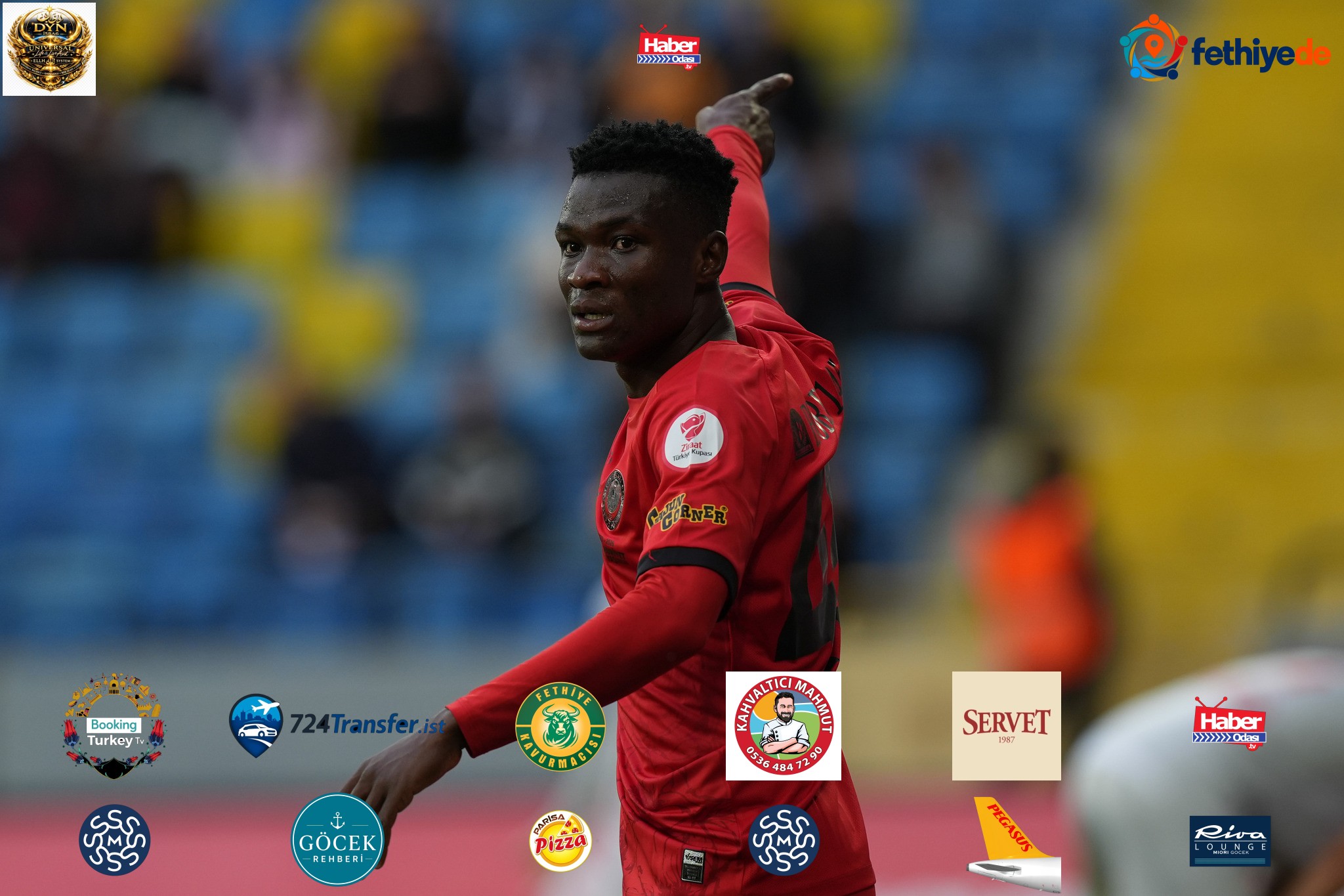 Fethiyespor-Eyüpspor karşılaşmasının ikinci yarısı 4 Kasım