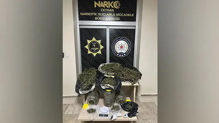 Adana'da uyuşturucu operasyonu: 2 zanlı tutuklandı