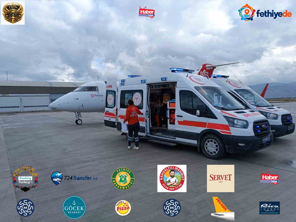 Muş'ta tedavi gören 20 haftalık Ertuğrul bebek uçak ambulansla İstanbul'a sevk edildi