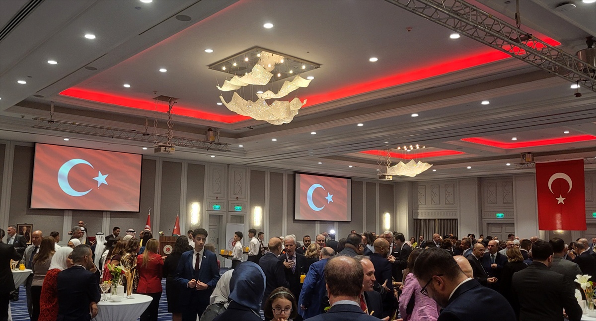 Türkiye'nin Amman Büyükelçiliği, Cumhuriyet'in 103. yılını resepsiyonla kutladı