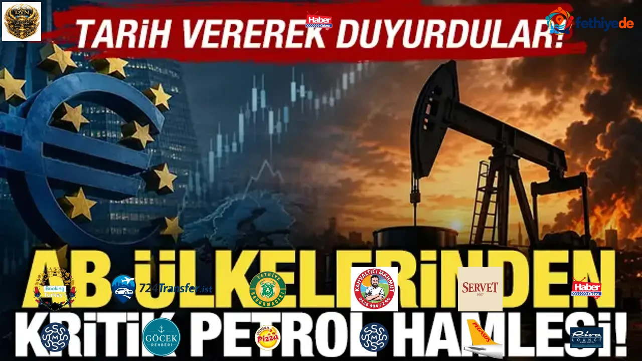 AB ülkelerinden kritik Petrol hamlesi! Tarih verip duyurdular