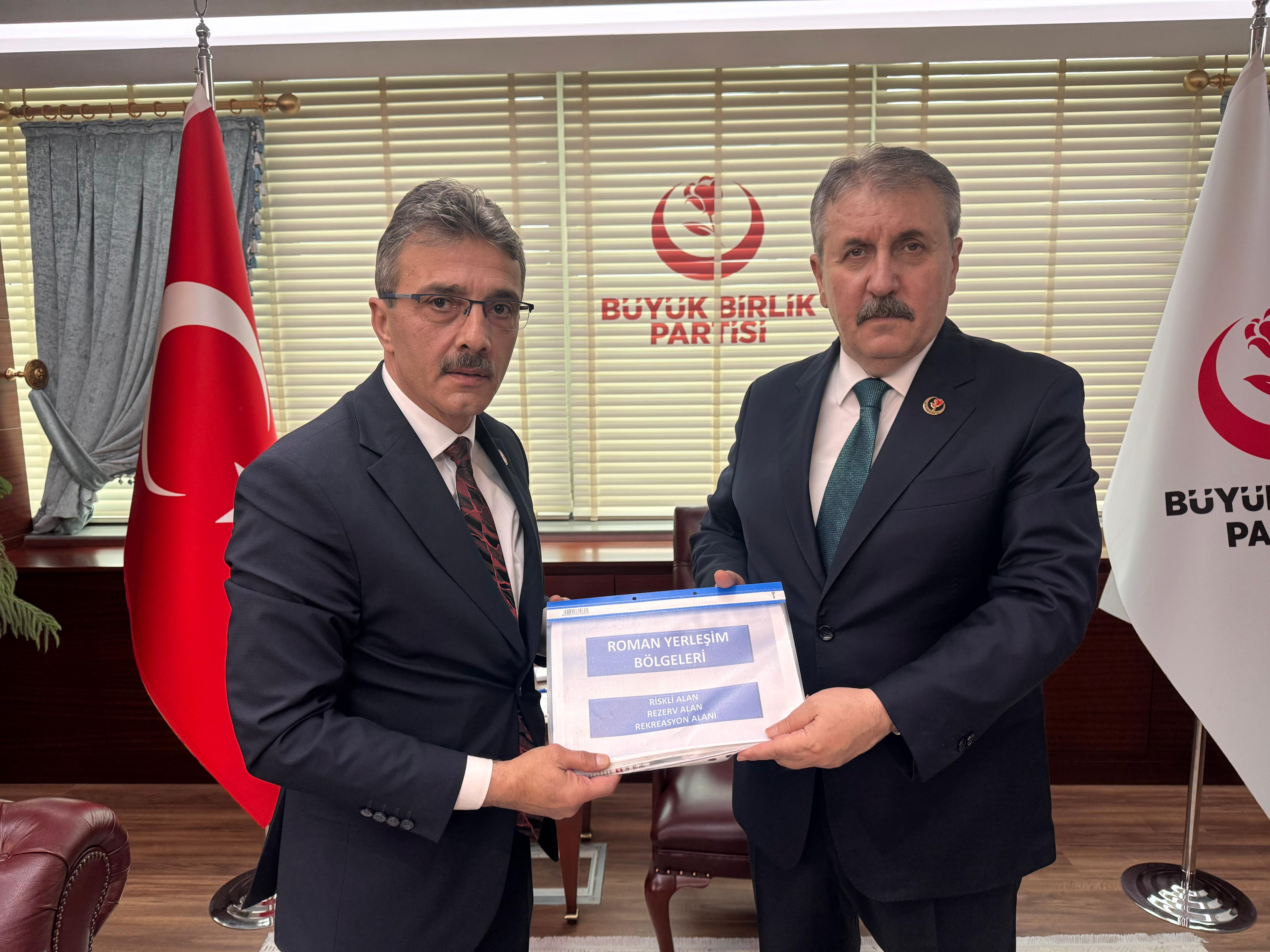 Başkan Dinç Genel Başkan Destici’yi Ziyaret Etti