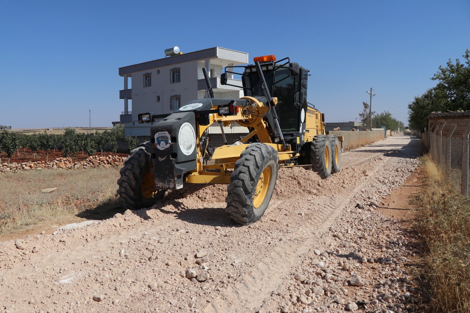 Stablize yol çalışmalarımız aralıksız sürüyor
