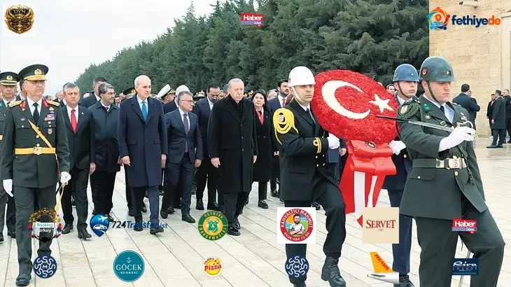Devlet erkanı Anıtkabir’i ziyaret etti | Farklı cephelerde mücadele ediyoruz