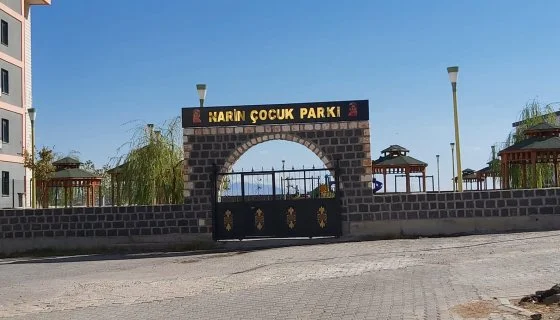 Narin in ismi çocuk parkına verildi