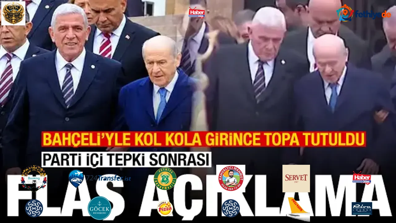 Bahçeli'yle kol kola girdi: Parti içinden tepki! Dervişoğlu'ndan açıklama