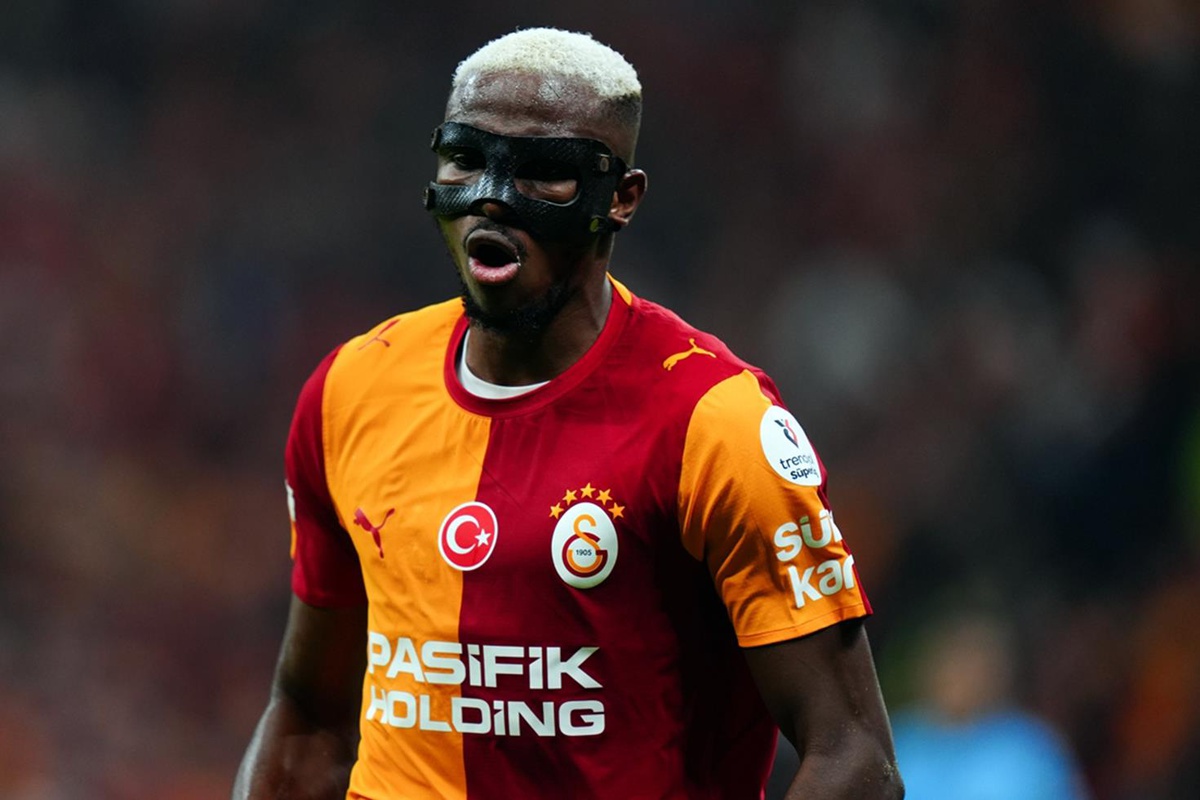 Galatasaray'ın golcüsü Victor Osimhen'in kızı Liora Audrey dünyaya geldi
