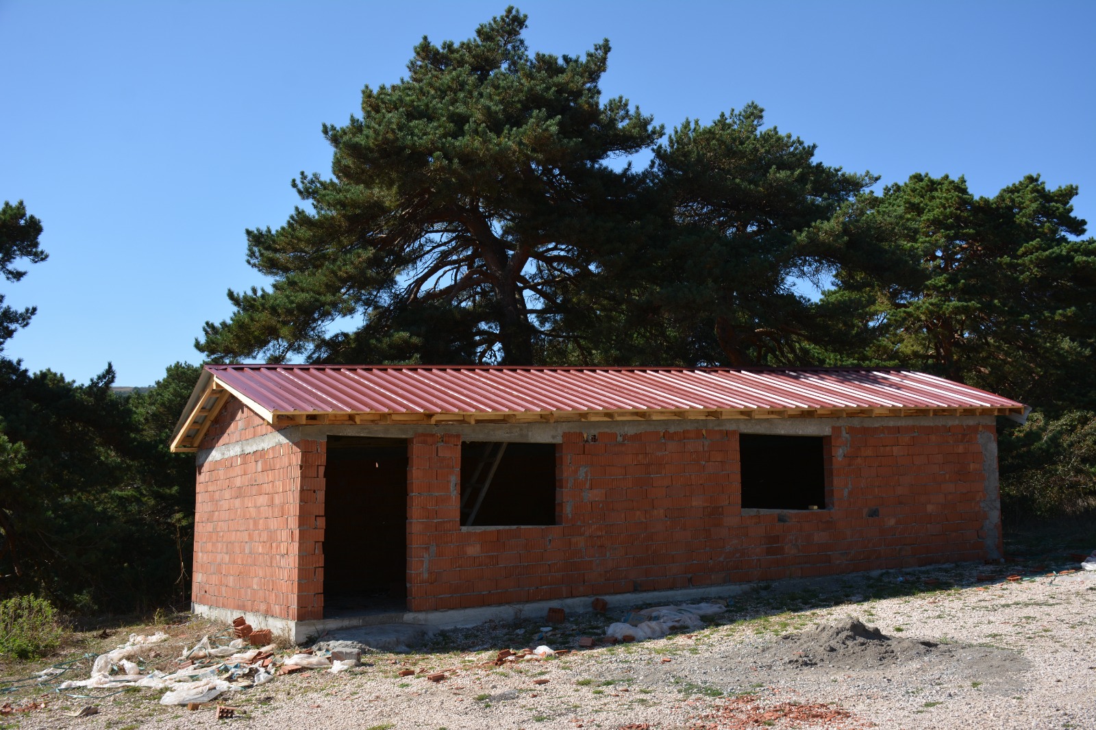 Karacaören mezarlığına taziye evi