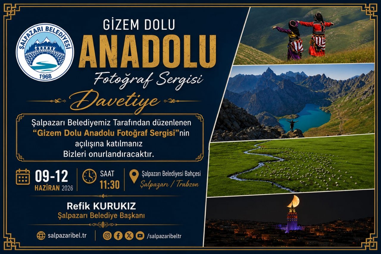 Gizem Dolu Anadolu Fotoğraf Sergisi Şalpazarı'nda