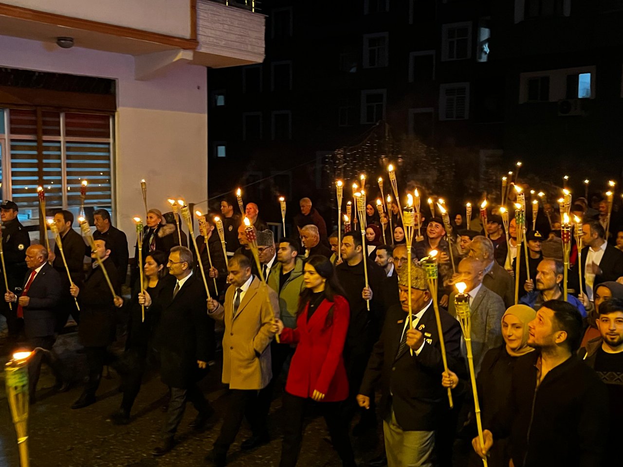 Şalpazarı'nda 19 Mayıs Coşkusu Fener Alayıyla Başladı!