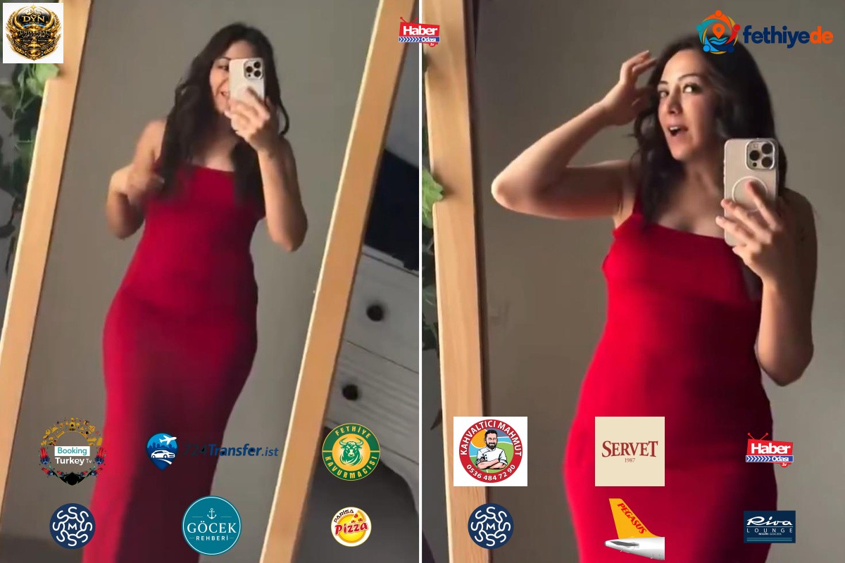 Evlilik bitiren elbise! Ayna karşısında eski eşine olay gönderme