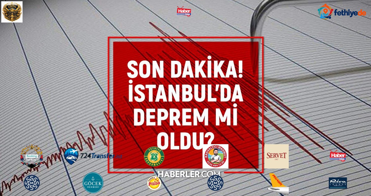 İstanbul'da deprem mi oldu? SON DAKİKA! 30 Ekim İstanbul'da az önce nerede deprem oldu?