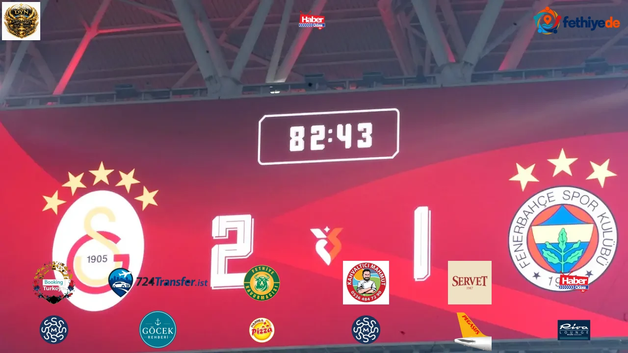 Fenerbahçe derbisindeki gönderme Galatasaray'a pahalıya patladı!