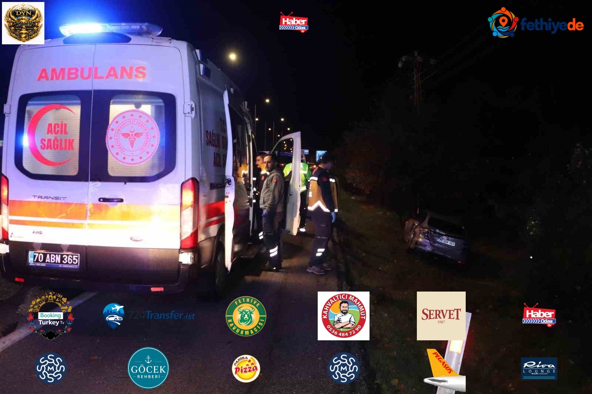 Karaman'ın Siyahser Mahallesi'nde iki otomobil çarpıştı, 4 kişi yaralandı