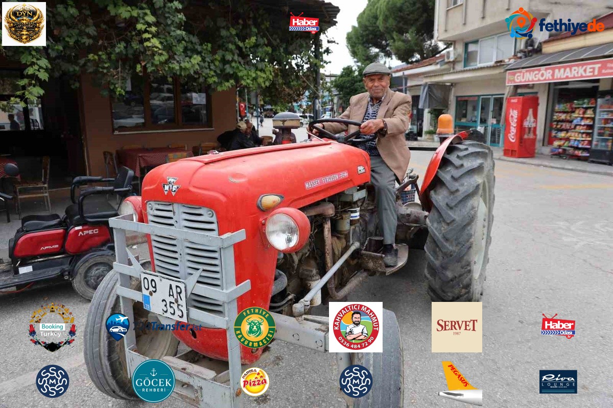 Aydın Efeler'de 1938 doğumlu Ali Avşar, 69 yıllık traktörle üretiyor