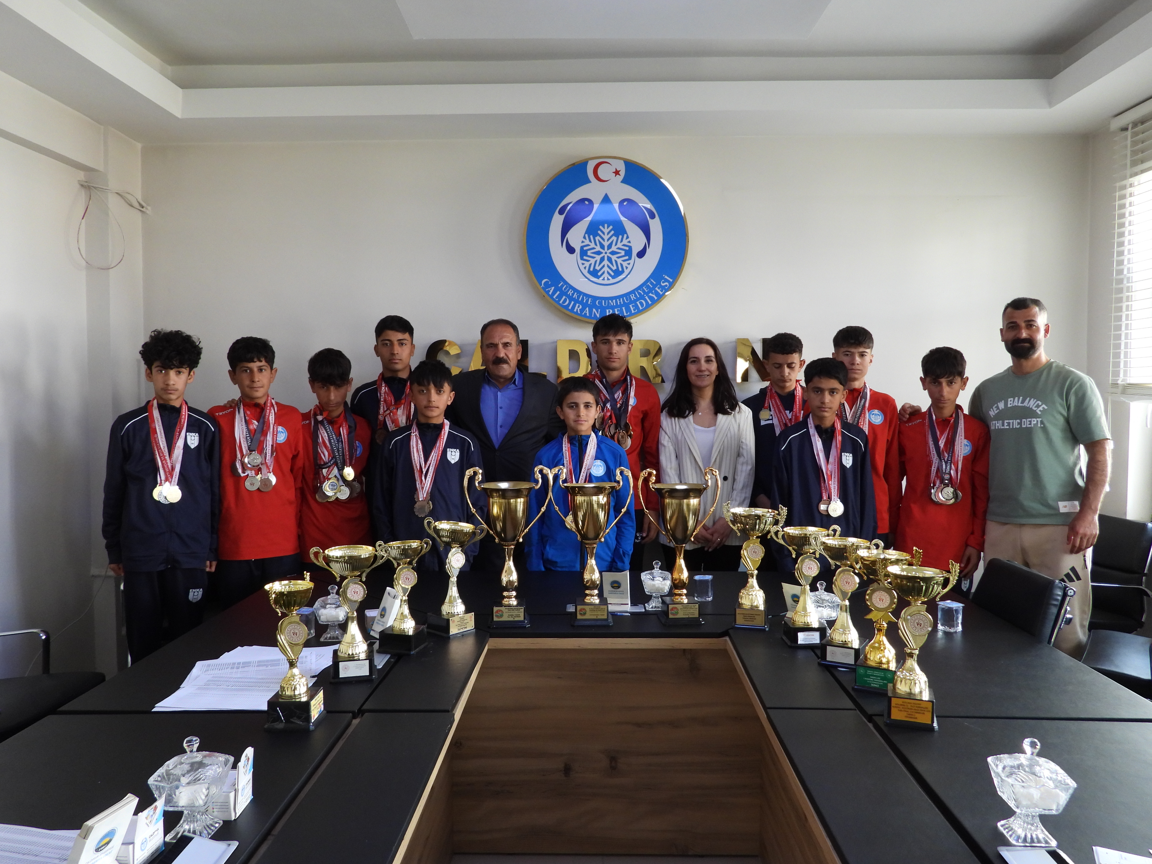 Eşbaşkanlarımız Atletizm Takımımız Ağırladı