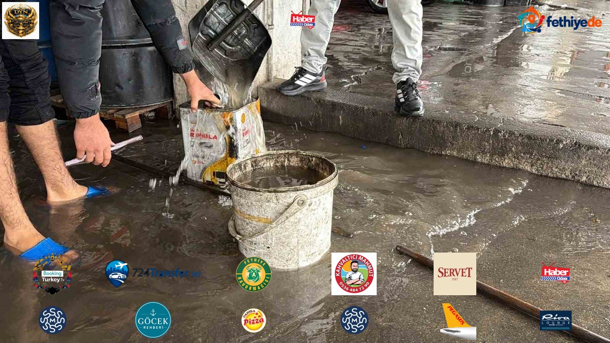 Diyarbakır'da sağanak sonrası Yenişehir'deki 2. Sanayi Sitesi'nde dükkanları su bastı