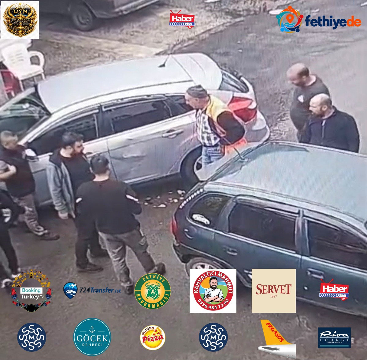 Diyarbakır Yenişehir'deki sanayi sitesinde kaza anı kameraya yansıdı