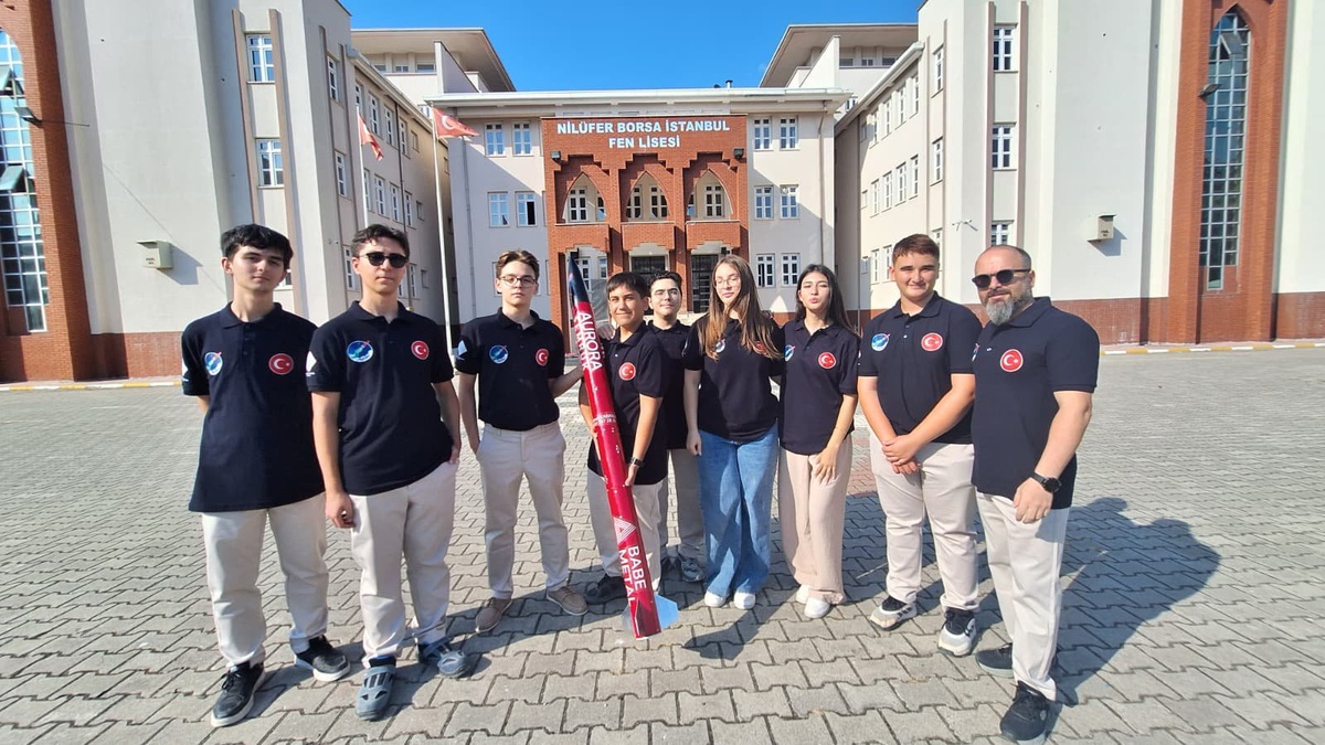 Bursa Nilüfer'deki Aurora Roket Takımı, TEKNOFEST 2026'da 1038 puanla birinci oldu