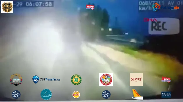 Savrulan dorse can aldı: Şırnak'taki kaza anı kameraya yansıdı