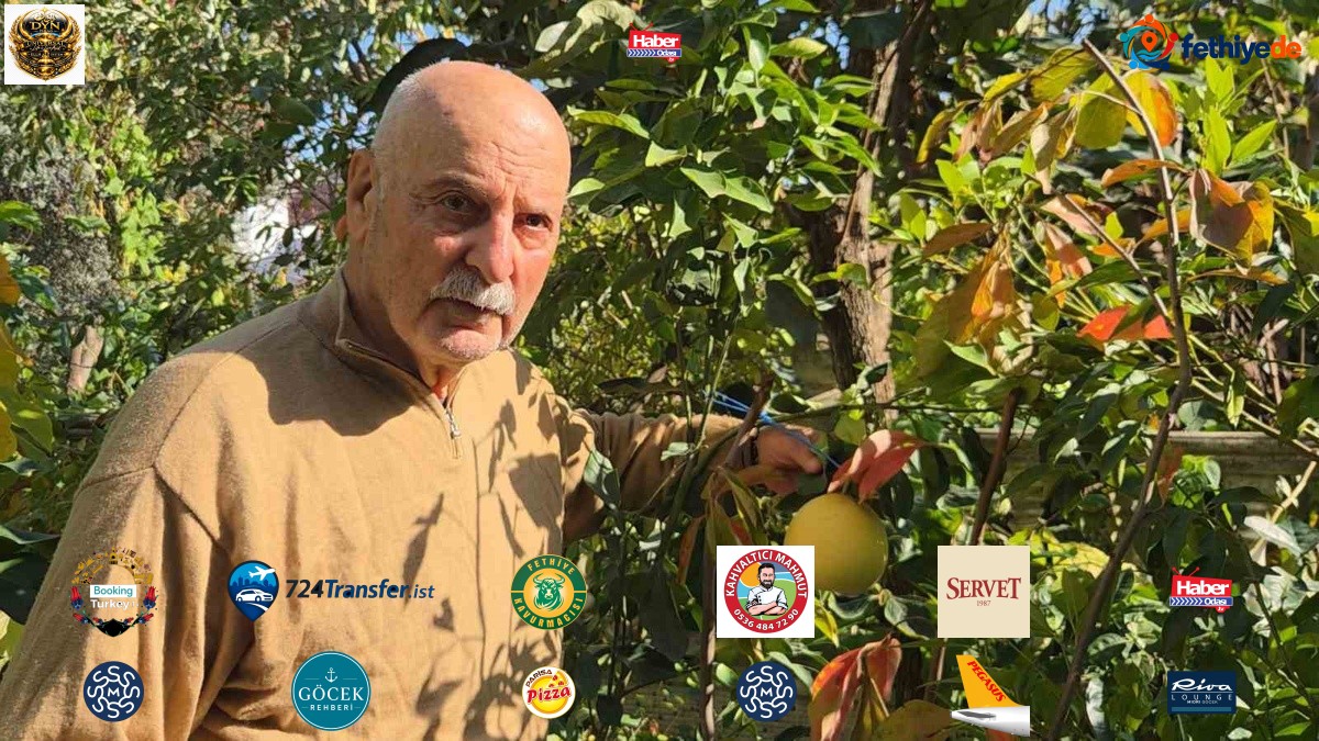 Samsun'da emekli öğretmen 50 ülkeden çekirdeklerle 200 meyve çeşidi yetiştirdi