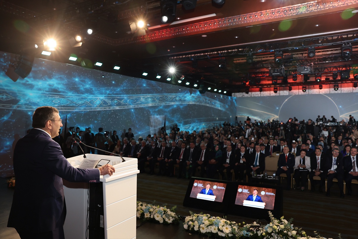 Cumhurbaşkanı Yardımcısı Yılmaz, "Türk Dünyası Diyalog Forumu"nda konuştu: