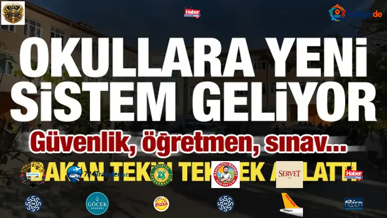 Okullarda yeni dönem başlıyor! Güvenlik, öğretmen ve sınav sisteminde değişiklik