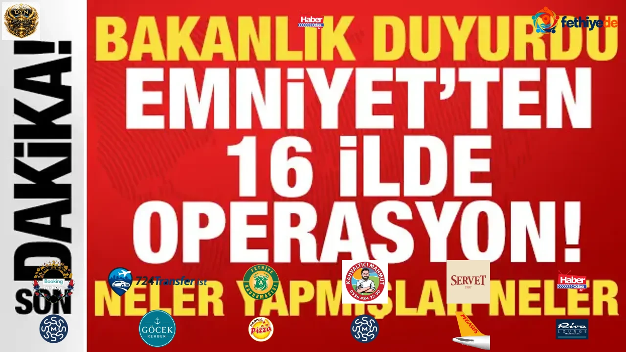 Bakanlık duyurdu... Emniyet'ten 16 ilde operasyon: 100'den fazla silah ele geçirildi!