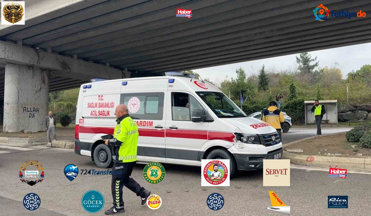 Samsun’da ambulans ile yolcu minibüsü çarpıştı