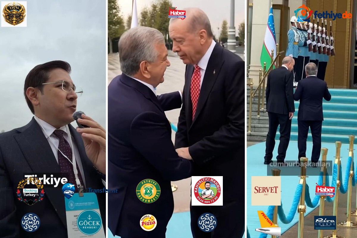 Özbek gazeteci paylaştı! Özbekistan Cumhurbaşkanı, Külliye'ye böyle geldi
