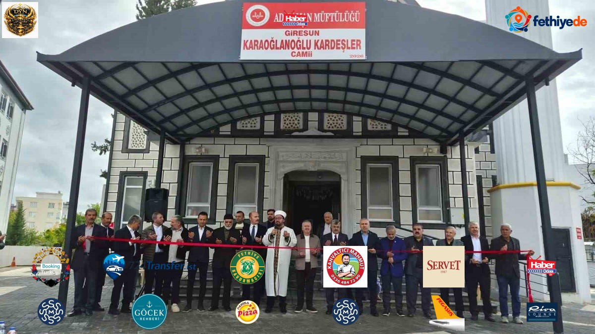 Adıyaman'da yıkılan Sait Ağa Camisi, Karaoğlanoğlu ailesince yeniden ibadete açıldı