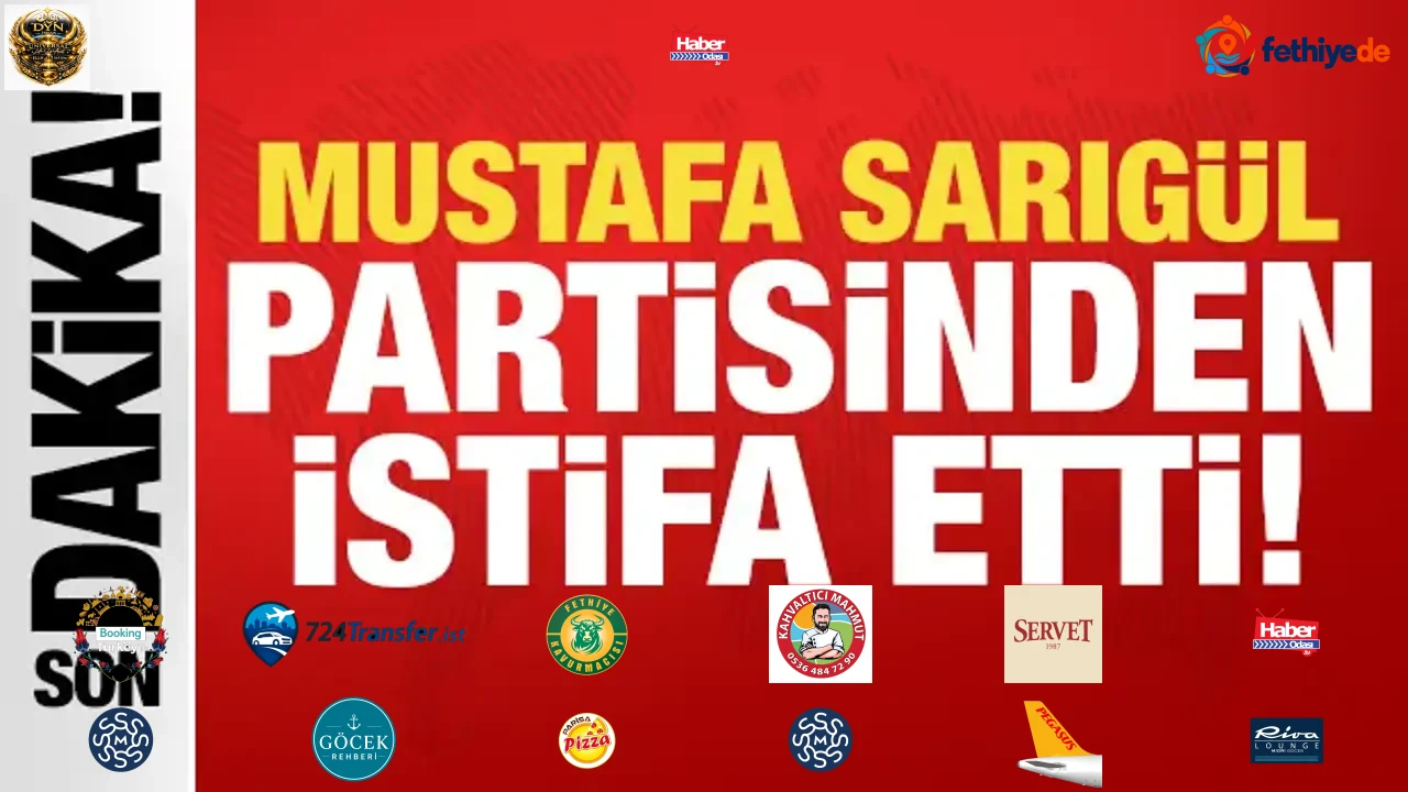 Mustafa Sarıgül'den son dakika kararı: Partisinden istifa etti!