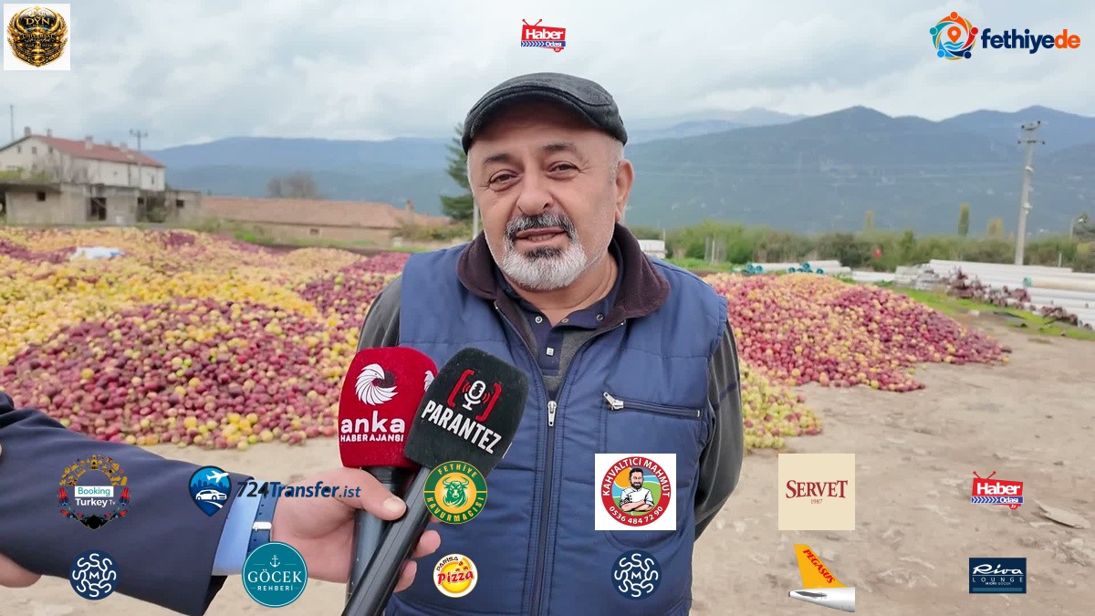 Isparta'da meyve suyu elması 12 liradan 3 liraya düştü, üreticiler tepki gösterdi