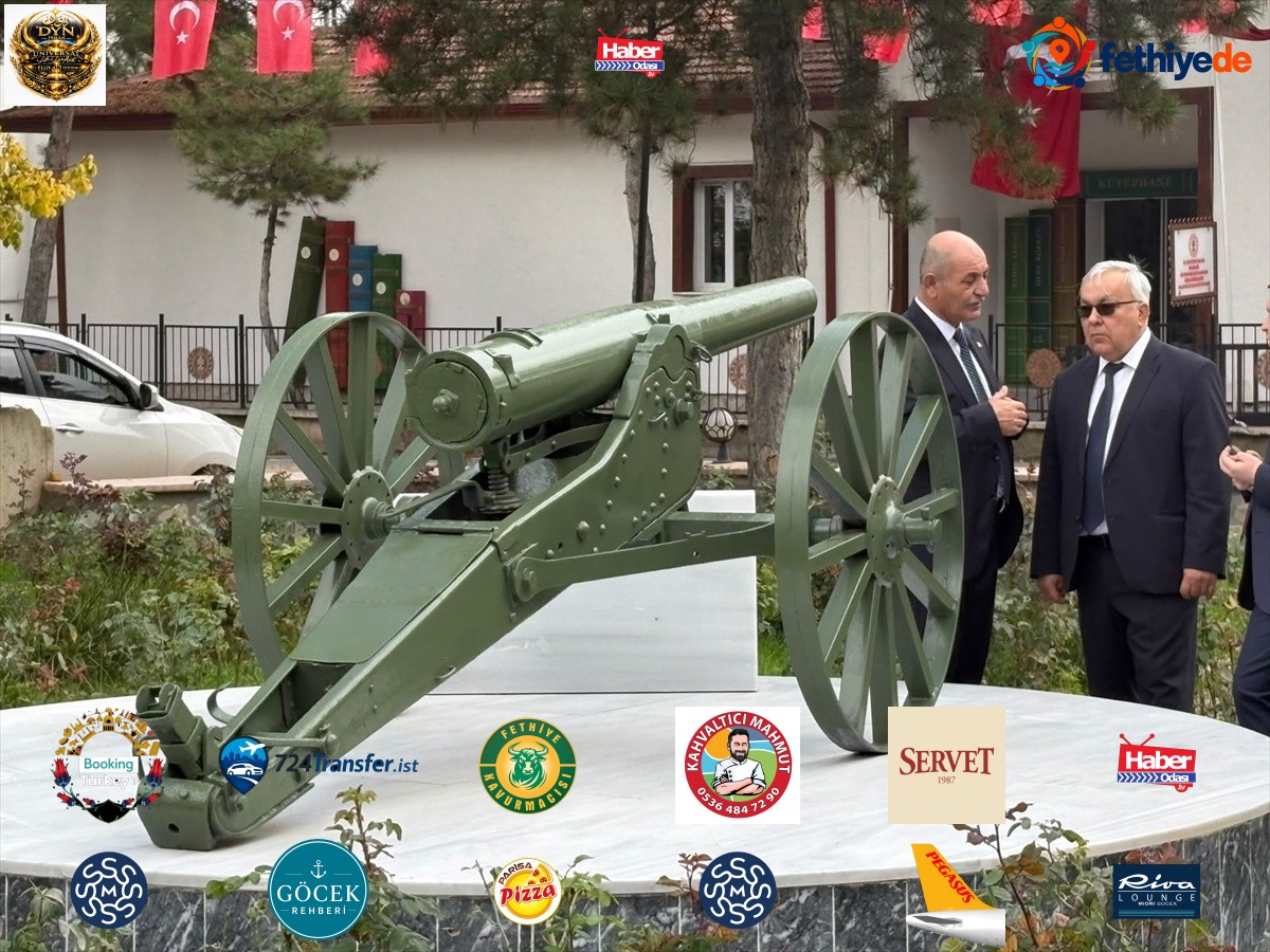 Kalecik'te Sovyet Rusya'nın topuna anı plaketi 106. yıl dönümünde yerleştirildi