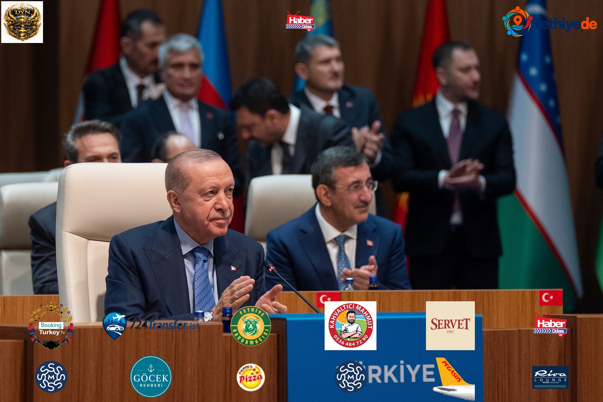 Başkan Recep Tayyip Erdoğan zirveye katıldı.